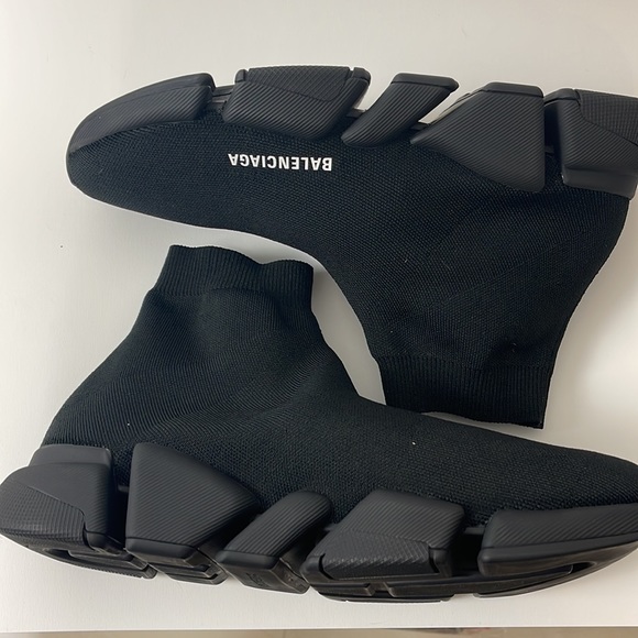 Balenciaga SZ 10 43 Mens Speed Knit Sock Trainer Sneaker - Picture 4 of 8